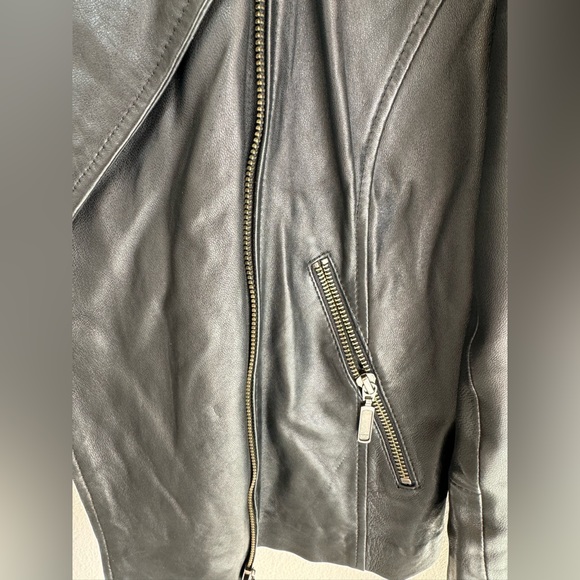 Halogen 100% Leather Jacket. Women’s small. - Picture 2 of 4